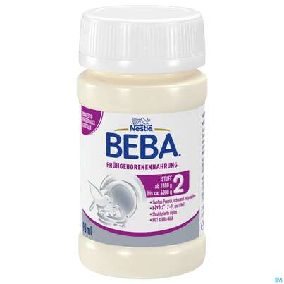 Sie sehen eine Packung Beba Fruehgeborenennahrung Stufe 2 12611 400g, Produktbild: 08 Beba Fruehgeborenennahrung Stufe 2 12611 400g, A-Nr.: 3435810 - 08