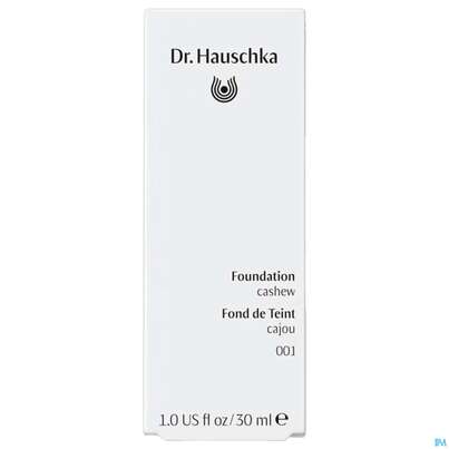 Sie sehen eine Packung Dr. Hauschka Foundation 001 Cashew 30ml, Produktbild: 01 Dr. Hauschka Foundation 001 Cashew 30ml, A-Nr.: 5355073 - 01