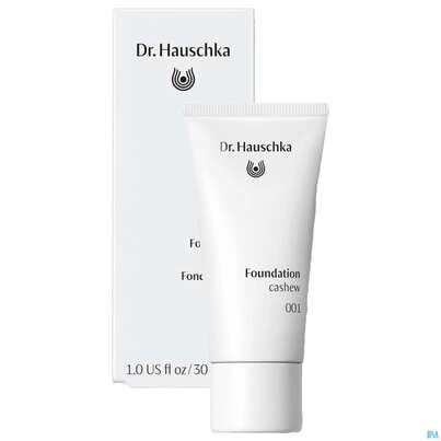Sie sehen eine Packung Dr. Hauschka Foundation 001 Cashew 30ml, Produktbild: 04 Dr. Hauschka Foundation 001 Cashew 30ml, A-Nr.: 5355073 - 04