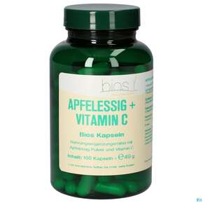 Bios Apfelessig + Vitamin C 100 Kapseln, A-Nr.: 3890678 - 01