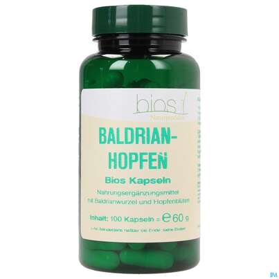 Bios Baldrian-hopfen 100 Kapseln, A-Nr.: 3967116 - 01