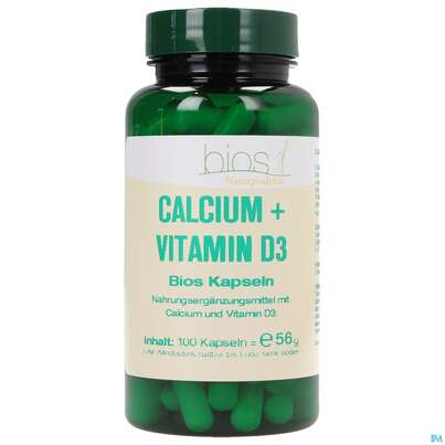 Bios Calcium + Vitamin D3 100 Kapseln, A-Nr.: 3890862 - 01