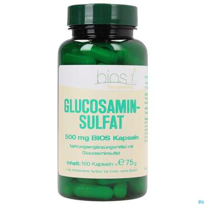 Bios Glucosaminsulfat 500mg 100 Kapseln, A-Nr.: 3891324 - 01