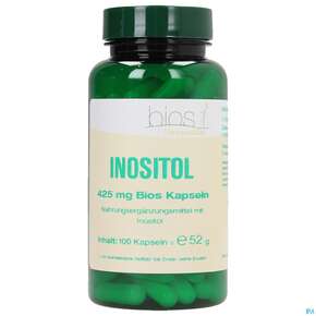 Bios Inositol 425mg 100 Kapseln, A-Nr.: 3891666 - 01