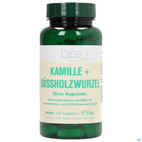 Bios Kamillen + Süssholzwurzel 100 Kapseln, A-Nr.: 3891755 - 01