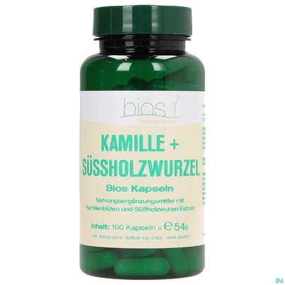 Bios Kamillen + Süssholzwurzel 100 Kapseln, A-Nr.: 3891755 - 01