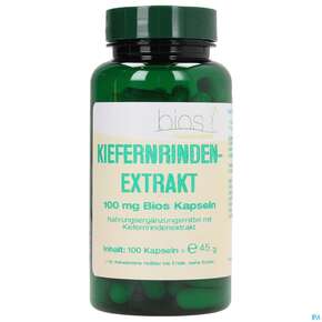 Bios Kiefernrindenextrakt 100mg 100 Kapseln, A-Nr.: 3891809 - 01