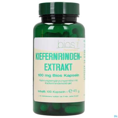 Bios Kiefernrindenextrakt 100mg 100 Kapseln, A-Nr.: 3891809 - 01