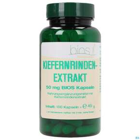 Bios Kiefernrindenextrakt 50mg 100 Kapseln, A-Nr.: 3891790 - 01