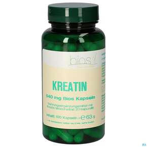 Bios Kreatin 540mg 100 Kapseln, A-Nr.: 3891896 - 01