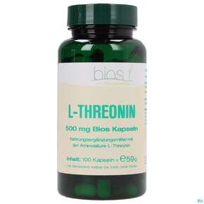 Bios l-threonin 500mg 100 Kapseln, A-Nr.: 3892281 - 01
