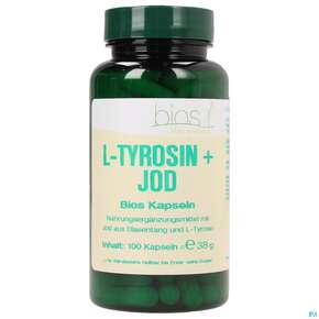 Bios l-tyrosin + Jod 100 Kapseln, A-Nr.: 3892329 - 01
