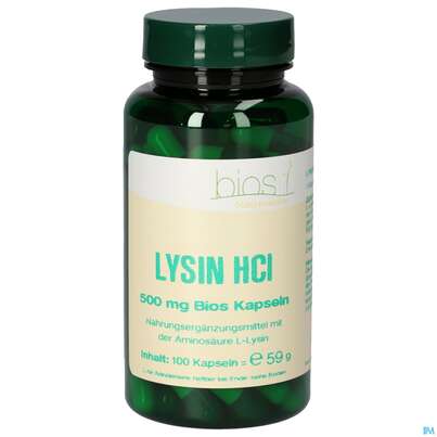 Bios Lysin Hcl 500mg 100 Kapseln, A-Nr.: 4247341 - 01