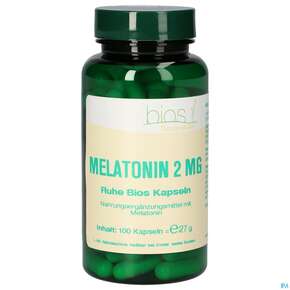 Bios Melatonin Ruhe 2mg 100 Kapseln, A-Nr.: 4247022 - 01