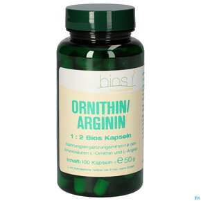 Bios Ornithin/arginin 1:2 100 Kapseln, A-Nr.: 4247128 - 01