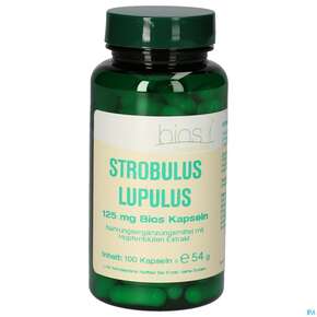 Bios Strobulus Lupulus 125mg 100 Kapseln, A-Nr.: 3967168 - 01
