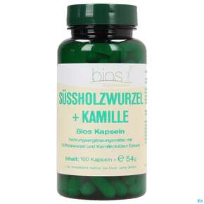 Bios Süssholzwurzel + Kamille 100 Kapseln, A-Nr.: 3893257 - 01