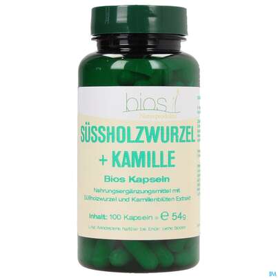Bios Süssholzwurzel + Kamille 100 Kapseln, A-Nr.: 3893257 - 01