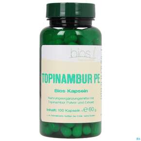 Bios Topinambur Pulver-extrakt 100 Kapseln, A-Nr.: 3893323 - 01