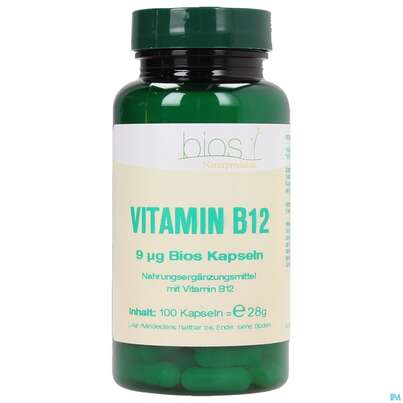 Bios Vitamin B12 9µg 100 Kapseln, A-Nr.: 3893464 - 01