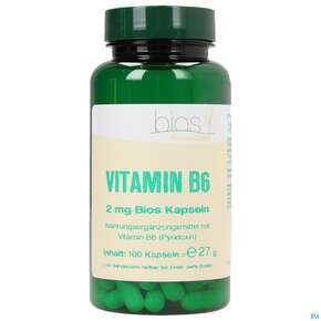 Bios Vitamin B6 2mg 100 Kapseln, A-Nr.: 3893458 - 01