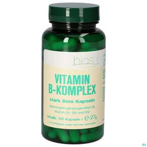 Bios Vitamin B-komplex Stark 100 Kapseln, A-Nr.: 3893487 - 01