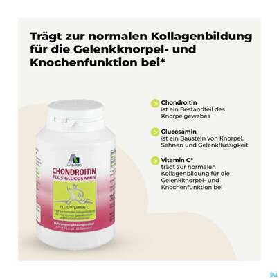 Glucosamin Chondroitin Kapseln 250mg/250mg 120st, A-Nr.: 3088449 - 06