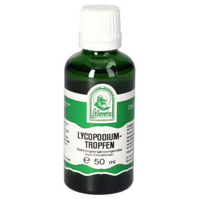 Sie sehen eine Packung LYCOPODIUM TROPFEN 50 ML, Produktbild: 01 LYCOPODIUM TROPFEN 50 ML, A-Nr.: 4485796 - 01