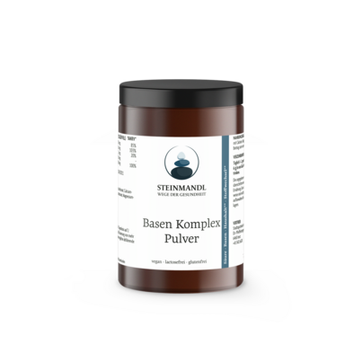 Sie sehen eine Packung STEINMANDL BASEN KOMPLEX PLV 250G, Produktbild: 01 STEINMANDL BASEN KOMPLEX PLV 250G, A-Nr.: 5961690 - 01