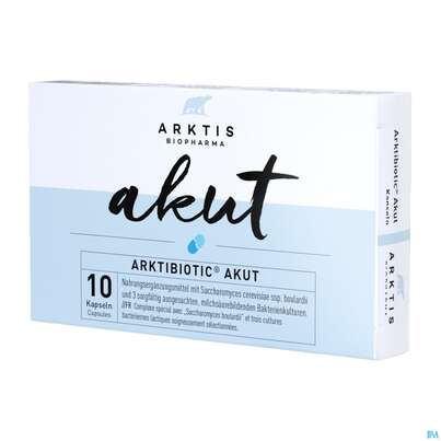 Sie sehen eine Packung Arktis Arktibiotic Kapseln Akut 30st, Produktbild: 02 Arktis Arktibiotic Kapseln Akut 30st, A-Nr.: 4750382 - 02