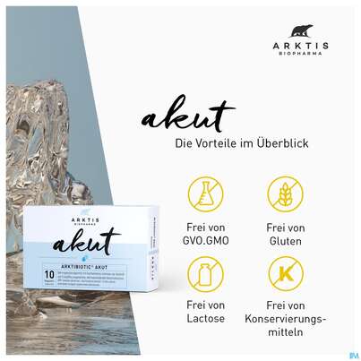 Sie sehen eine Packung Arktis Arktibiotic Kapseln Akut 30st, Produktbild: 04 Arktis Arktibiotic Kapseln Akut 30st, A-Nr.: 4750382 - 04