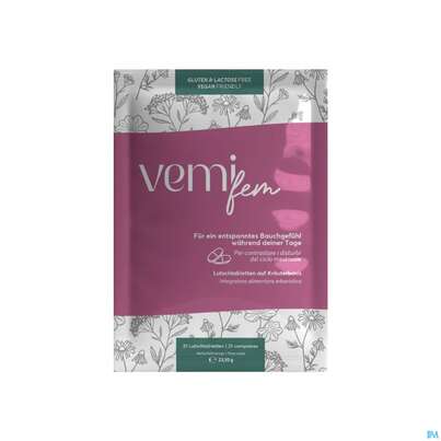 Sie sehen eine Packung Vemifem Lutschtabl 21st, Produktbild: 02 Vemifem Lutschtabl 21st, A-Nr.: 5937711 - 02