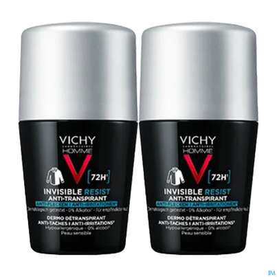 Vichy Homme Deo/roll-on/72h Anti-flecken Dp 100ml, A-Nr.: 5893801 - 01