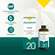 Sie sehen eine Packung Apozema® Nr. 20 Ischias-Tropfen, Produktbild: 04 Apozema® Nr. 20 Ischias-Tropfen, A-Nr.: 0987733 - 04