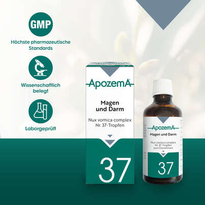 Apozema® Nr. 37 Magen- und Darm-Tropfen, A-Nr.: 1291146 - 04