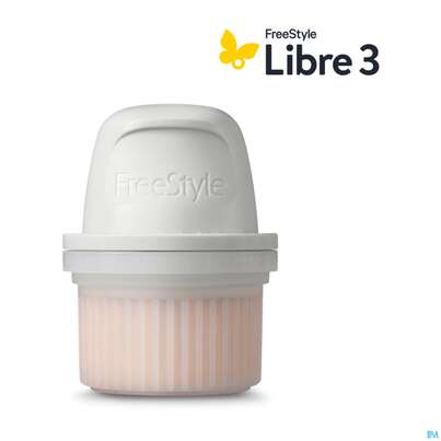 Sie sehen eine Packung Diagnostika U.zubehoer Freestyle/libre 3 Sensor Inkl.applikator Pq 72 1st, Produktbild: 04 Diagnostika U.zubehoer Freestyle/libre 3 Sensor Inkl.applikator Pq 72 1st, A-Nr.: 5817740 - 04