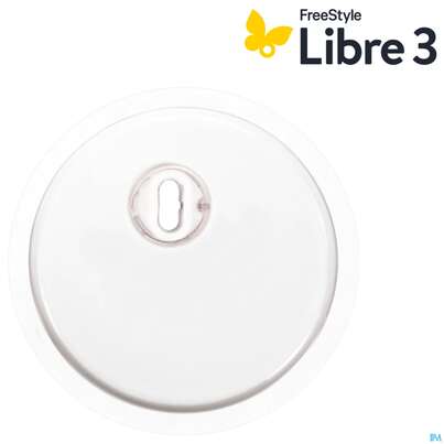 Sie sehen eine Packung Diagnostika U.zubehoer Freestyle/libre 3 Sensor Inkl.applikator Pq 72 1st, Produktbild: 09 Diagnostika U.zubehoer Freestyle/libre 3 Sensor Inkl.applikator Pq 72 1st, A-Nr.: 5817740 - 09