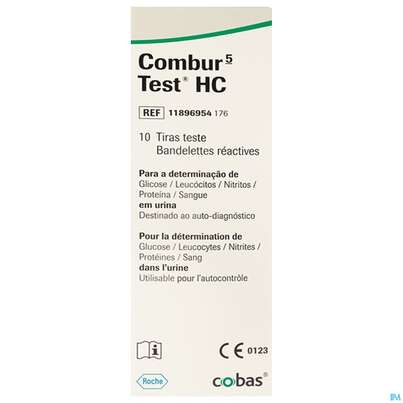 Diagnostika U.zubehoer Urinteststreifen/schnell Combur 5 Hc 10st, A-Nr.: 3007126 - 01