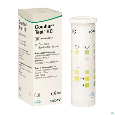 Diagnostika U.zubehoer Urinteststreifen/schnell Combur 5 Hc 10st, A-Nr.: 3007126 - 03
