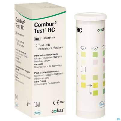 Diagnostika U.zubehoer Urinteststreifen/schnell Combur 5 Hc 10st, A-Nr.: 3007126 - 07