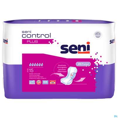Inkontinenz Einlagen Seni Control Plus 15st, A-Nr.: 3586578 - 02