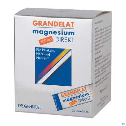 Magnesium Grandelat Direkt 400mg Briefchen Nr.3038 20st, A-Nr.: 3093686 - 04