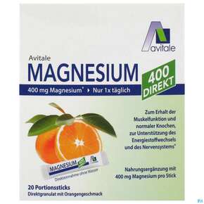 Magnesium Sticks 400 Direkt Orange 20st, A-Nr.: 5296270 - 01