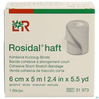 Rosidal Haft Bandage 6cmx 5m 1st, A-Nr.: 4151138 - 04