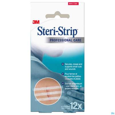 Steri Strips (3m) Wundverschluss-streifen Elastic 6x 75mm Nr1541 3st, A-Nr.: 2367532 - 02