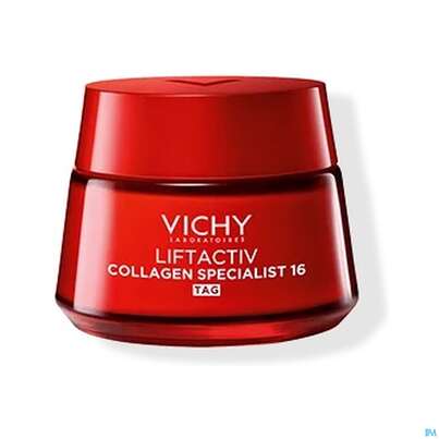 Sie sehen eine Packung Vichy Liftactiv Collagen/specialist Alle Hauttypen 50ml, Produktbild: 04 Vichy Liftactiv Collagen/specialist Alle Hauttypen 50ml, A-Nr.: 4870407 - 04