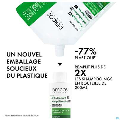 Sie sehen eine Packung Shampoon Vichy/dercos Anti-schuppen Pflege Trockenes Haar Neu 200ml, Produktbild: 28 Shampoon Vichy/dercos Anti-schuppen Pflege Trockenes Haar Neu 200ml, A-Nr.: 4357414 - 28