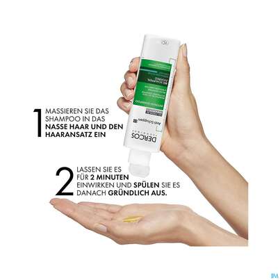 Sie sehen eine Packung Shampoon Vichy/dercos Anti-schuppen Pflege Fettiges Haar 200ml, Produktbild: 22 Shampoon Vichy/dercos Anti-schuppen Pflege Fettiges Haar 200ml, A-Nr.: 4357383 - 22
