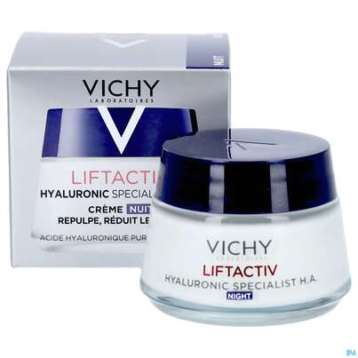 Sie sehen eine Packung Vichy Liftactiv/supreme Nacht 50ml, Produktbild: 05 Vichy Liftactiv/supreme Nacht 50ml, A-Nr.: 3817581 - 05