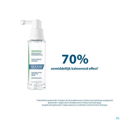 Sie sehen eine Packung Ducray Sensinol Reizlinderndes, Physiologisch-schützendes Serum 30ml, Produktbild: 18 Ducray Sensinol Reizlinderndes, Physiologisch-schützendes Serum 30ml, A-Nr.: 4120847 - 18
